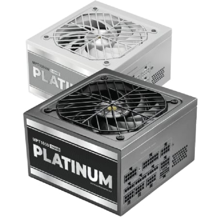 Fuente de Alimentación Mars Gaming MPT1000/ 1000W/ Ventilador 12cm/ ATX 3.1/ PCIe 5.1/ 80 Plus Platinum/ Negra